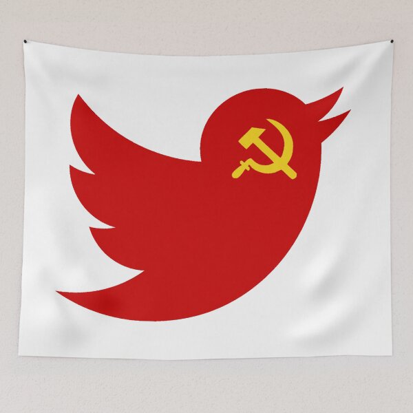 Item preview, Twitter Red Communist USSR bird designed and sold by Olga Chetverikova.