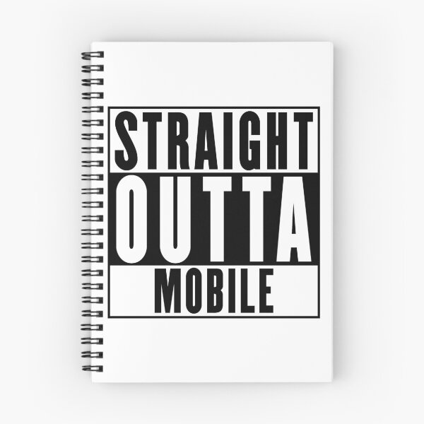 Item preview, Straight Outta Mobile designed and sold by RandomStuffShop.