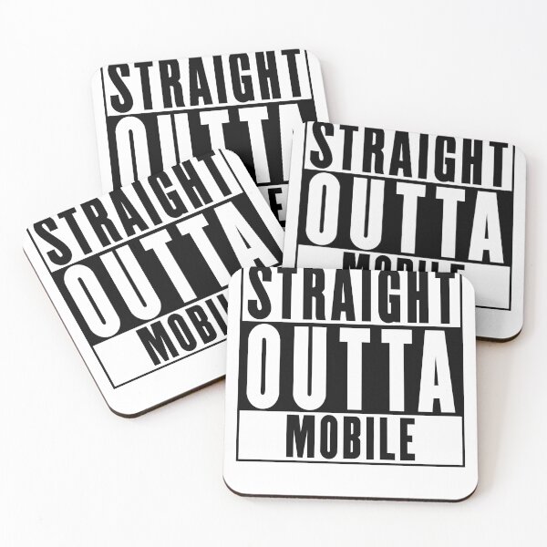 Item preview, Straight Outta Mobile designed and sold by RandomStuffShop.
