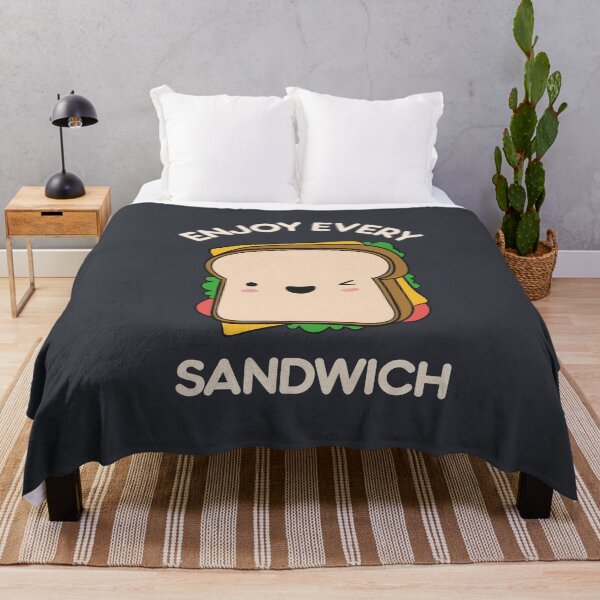 Item preview, Enjoy Every Sandwich Kawaii Cute Foodie Quote Live Life to the Fullest Warren Zevon designed and sold by gkao.