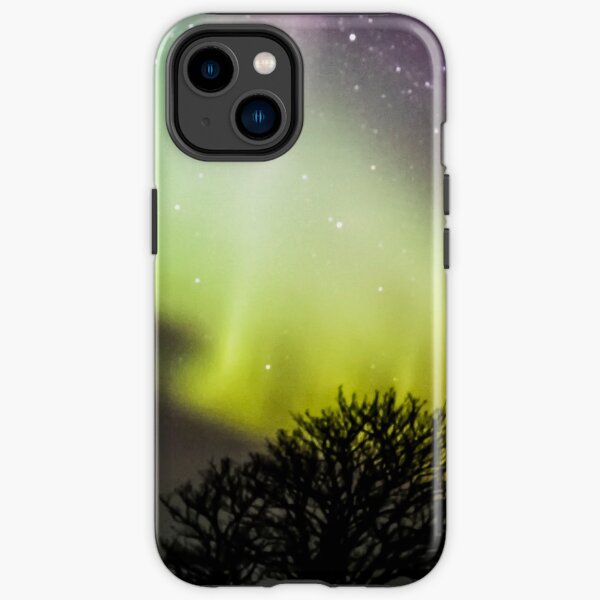 Callanish tree and aurora iPhone Tough Case