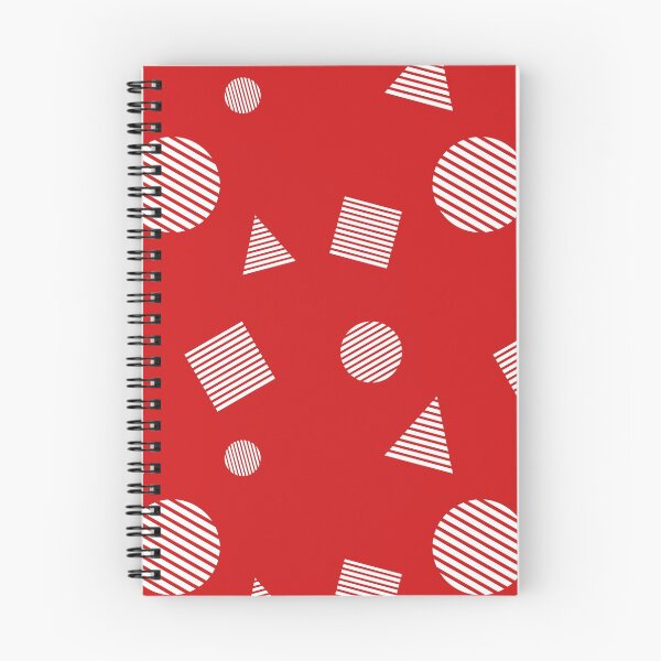 Item preview, Basic Shapes Red Lines designed and sold by ColorByAli.