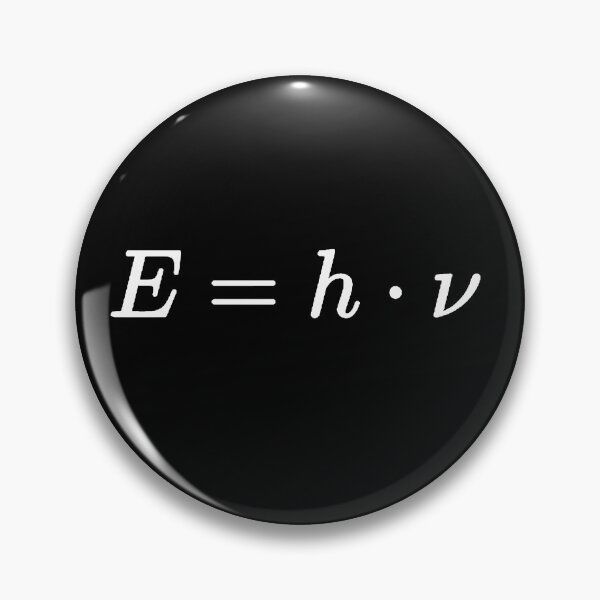 Item preview, planck's equation, photon energy dark version designed and sold by NoetherSym.