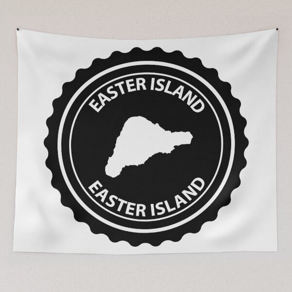 Item preview, Easter Island stamp designed and sold by Danler.