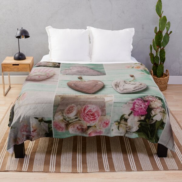 Item preview, Romantic, patch of flowers and hearts designed and sold by jwebmarket.