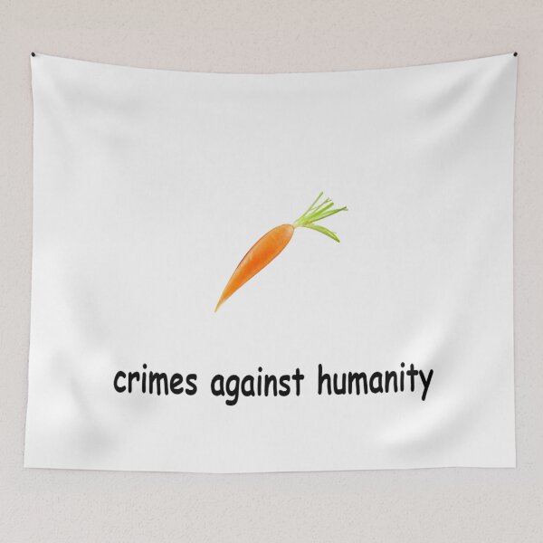 Item preview, crimes against humanity designed and sold by lowqualitything.