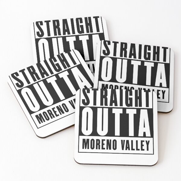 Item preview, Straight Outta Moreno Valley designed and sold by RandomStuffShop.