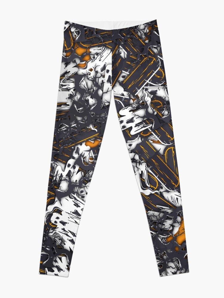 Discover Tomb Tree Ghost Pattern Leggings
