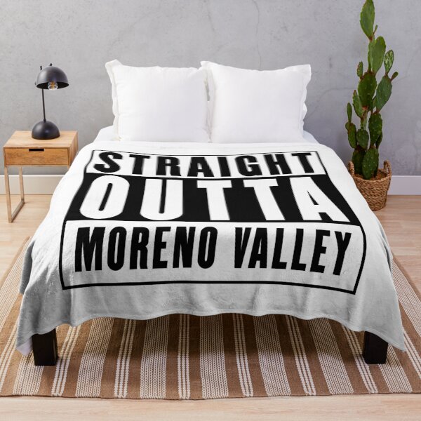 Item preview, Straight Outta Moreno Valley designed and sold by RandomStuffShop.