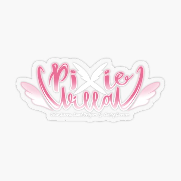 Pixie Willow LOGO Transparent Sticker