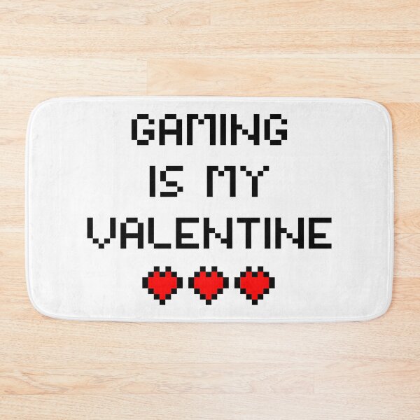 Item preview, Gaming is my valentine retro pixel font 8 bit style designed and sold by hendeJens.