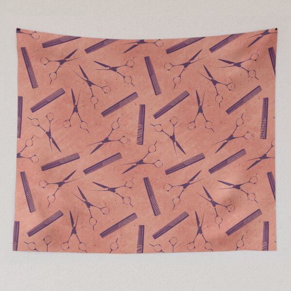 Item preview, Haircut Seamless Pattern designed and sold by fotollissimo.
