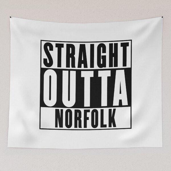 Item preview, Straight Outta Norfolk designed and sold by RandomStuffShop.