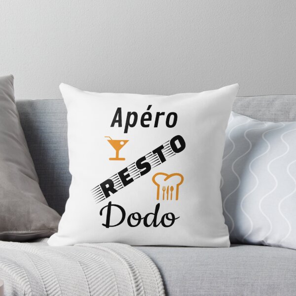Item preview, aperitif resto sleep humor white background funny fun funny designed and sold by sex-sansbol.