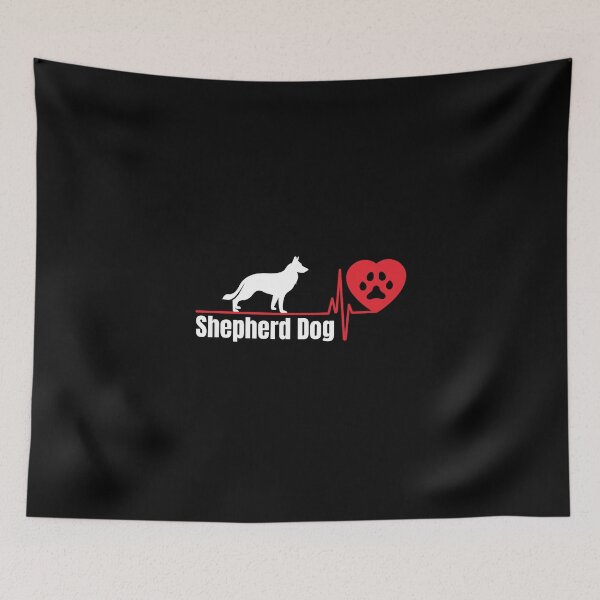 Item preview,  Shepherd dog heart love designed and sold by umfhn.
