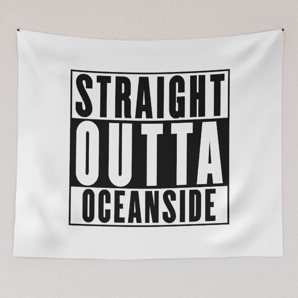 Item preview, Straight Outta Oceanside designed and sold by RandomStuffShop.