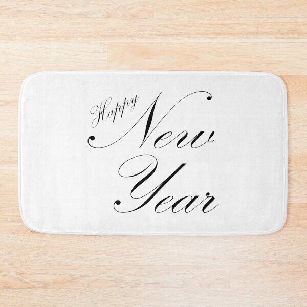 Item preview, Happy New Year 2 (Black) designed and sold by Julia2Julia.