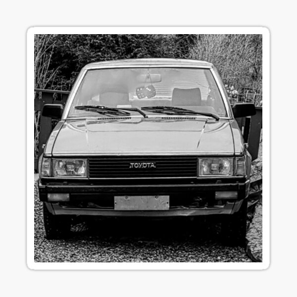 Toyota Corolla Ke70 Stickers Redbubble