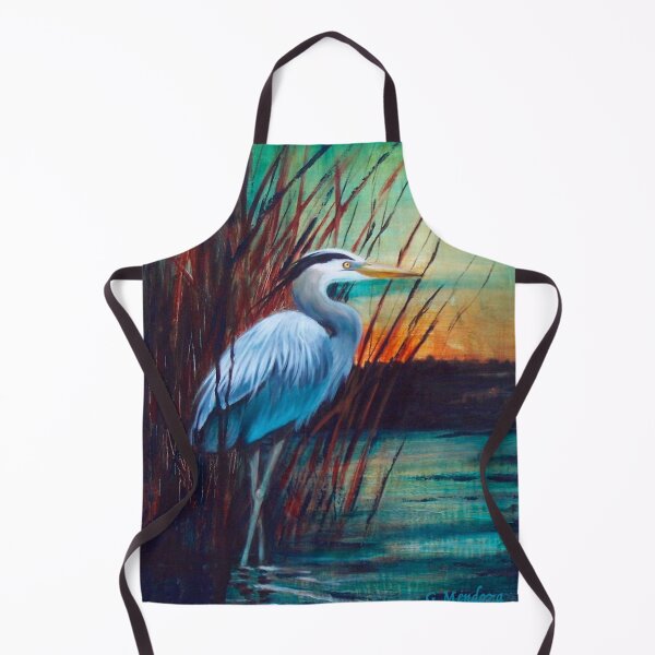 Item preview, Blue Heron on The Pond designed and sold by kogistudio-5.
