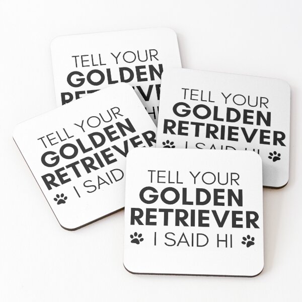 Item preview, Golden retriever funny cartoon golden retriever designed and sold by OneTimeEngineer.