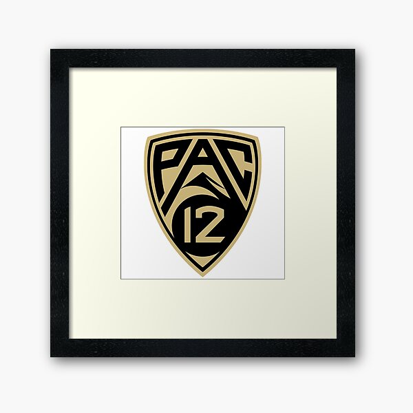 pac 12 logo- colorado colors Framed Art Print