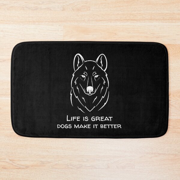 Item preview, Life is great Dog make it better designed and sold by Mydogheart4you.