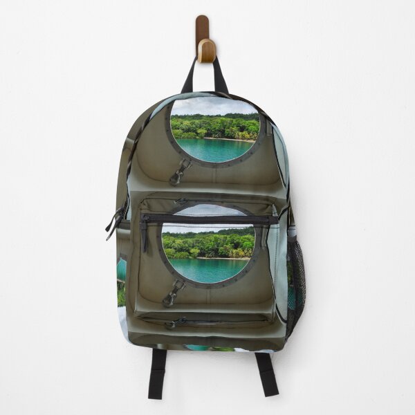 Item preview, Porthole cruise ship island view designed and sold by erozzz.