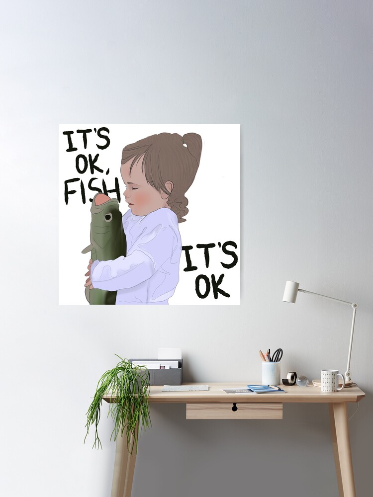 It's ok fish Essential T-Shirt for Sale by 2Chauve Souris