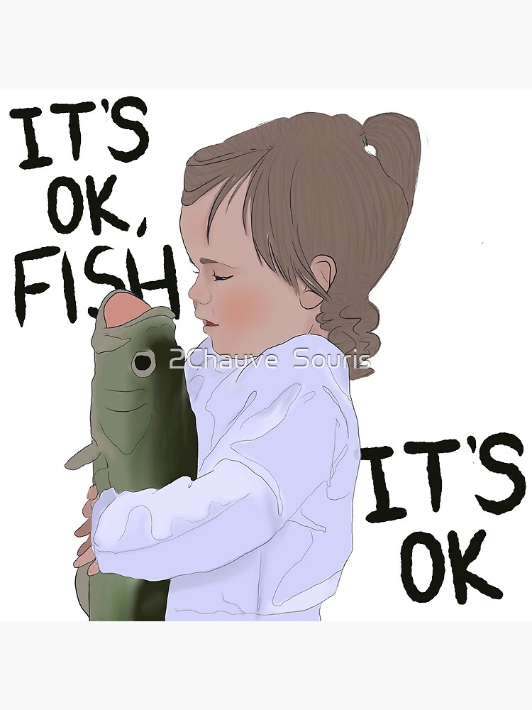 It’s ok fish | Greeting Card