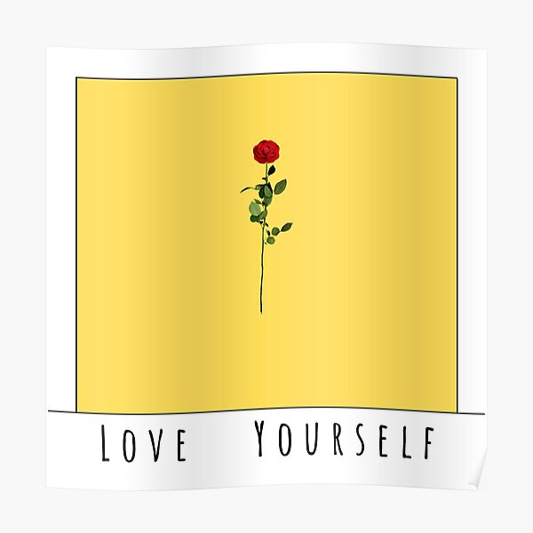 loving oneself card Poster