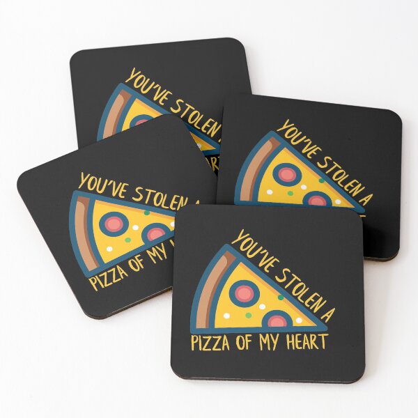 Item preview, You've Stolen A Pizza Of My Heart designed and sold by n0madd.