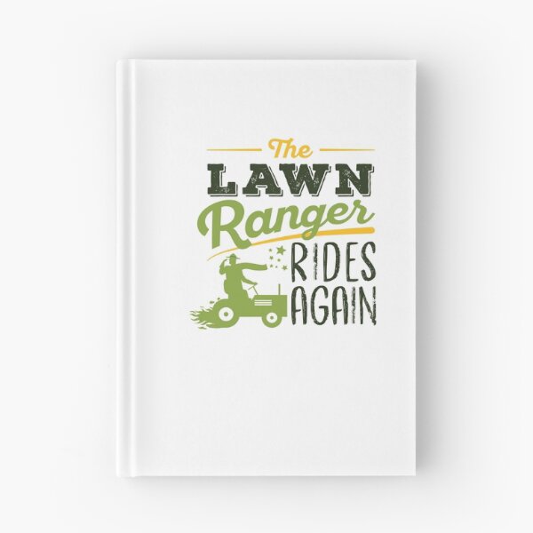 Item preview, The Lawn Ranger Rides Again- Funny Garden Tractor Lover and Lawn Mower Pun designed and sold by Scratches Tees.