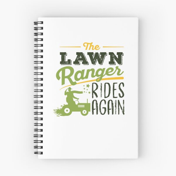 Item preview, The Lawn Ranger Rides Again- Funny Garden Tractor Lover and Lawn Mower Pun designed and sold by Scratches Tees.