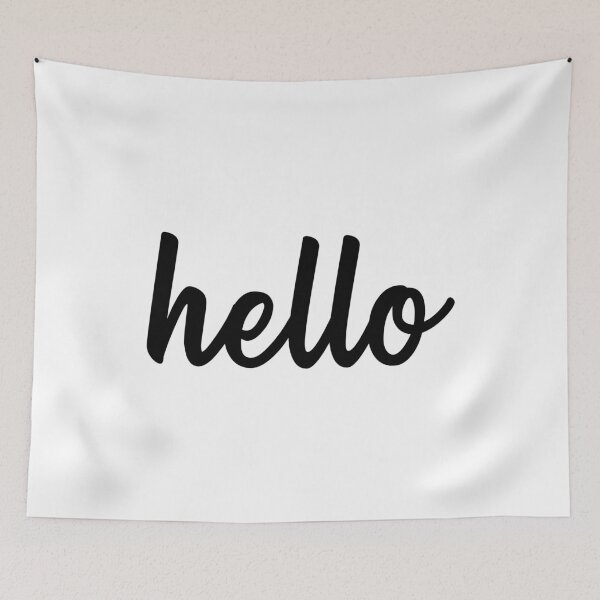 Item preview, Hello Typography  designed and sold by quoteedesigns.