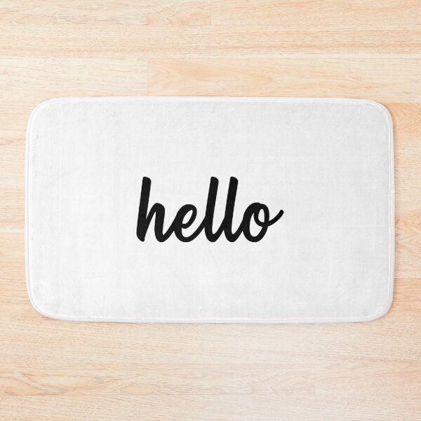 Item preview, Hello Typography  designed and sold by quoteedesigns.