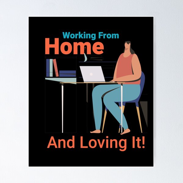 Item preview, Working From Home designed and sold by Life Is Beautiful.