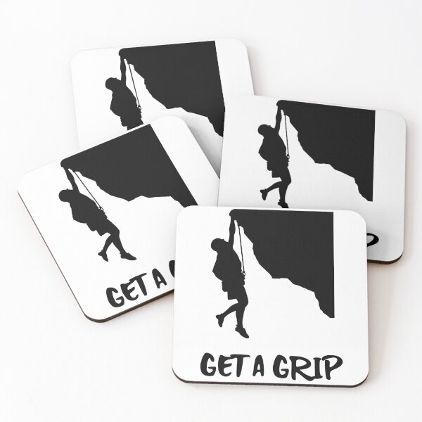 Item preview, Get a Grip Rock Climbing Shirt designed and sold by Wingo-Designs.