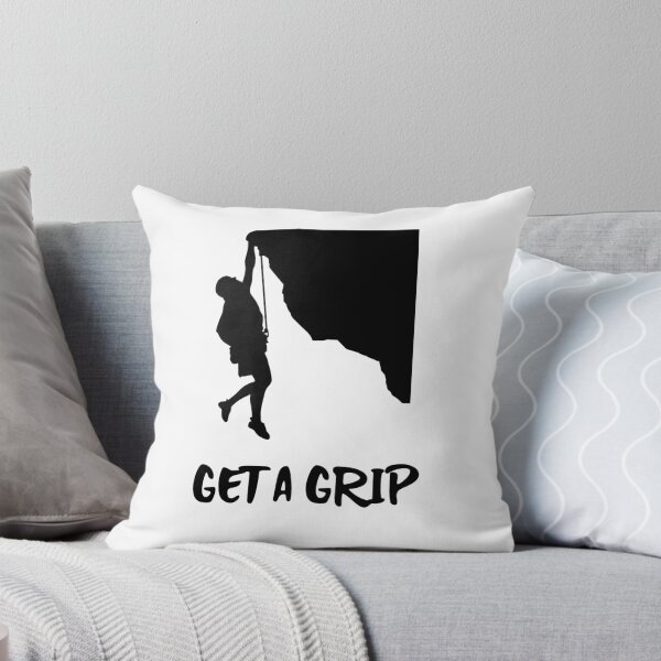 Item preview, Get a Grip Rock Climbing Shirt designed and sold by Wingo-Designs.