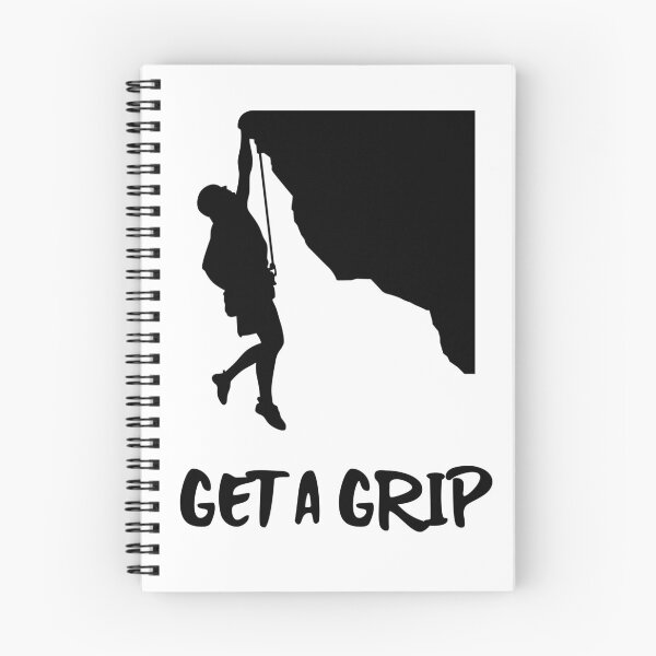 Item preview, Get a Grip Rock Climbing Shirt designed and sold by Wingo-Designs.