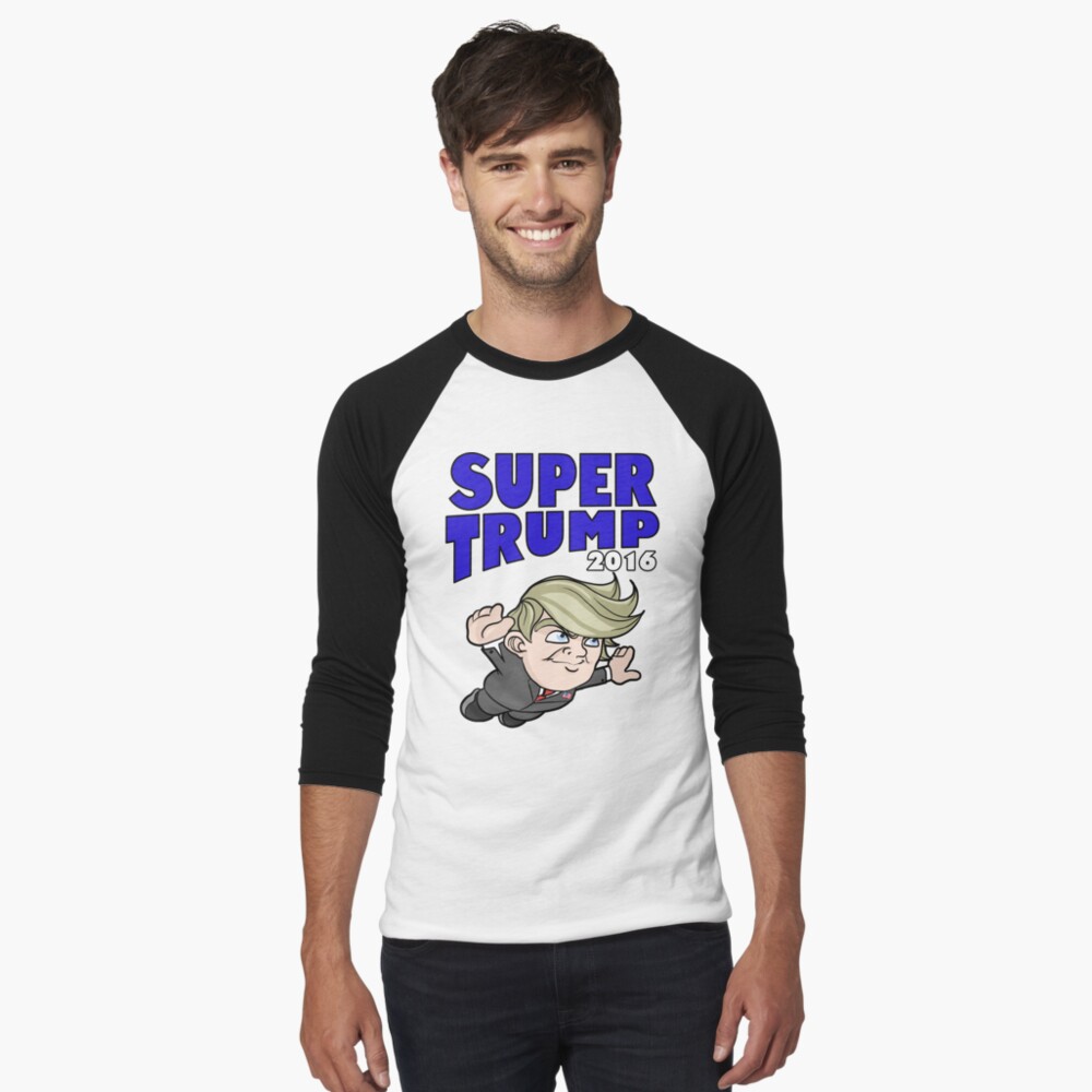 Donald Trump 2016 Baseball ¾ Sleeve T-Shirt