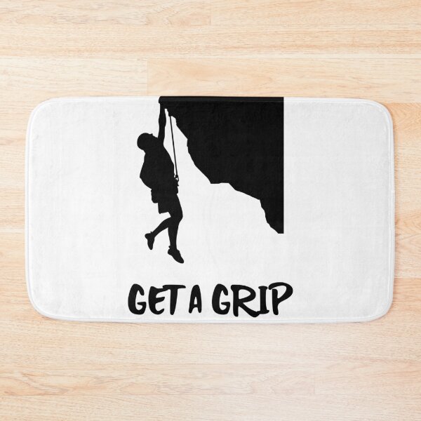 Item preview, Get a Grip Rock Climbing Shirt designed and sold by Wingo-Designs.