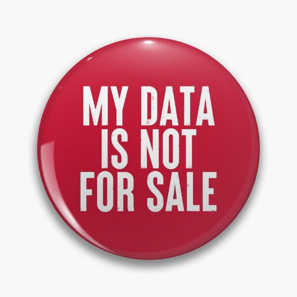 Item preview, My Data Is Not For Sale Anti Social Media Movement #1 designed and sold by SalahBlt.