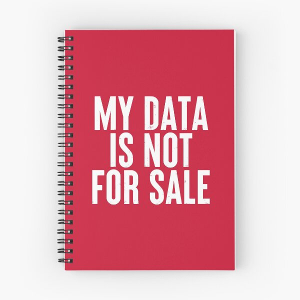 Item preview, My Data Is Not For Sale Anti Social Media Movement #1 designed and sold by SalahBlt.