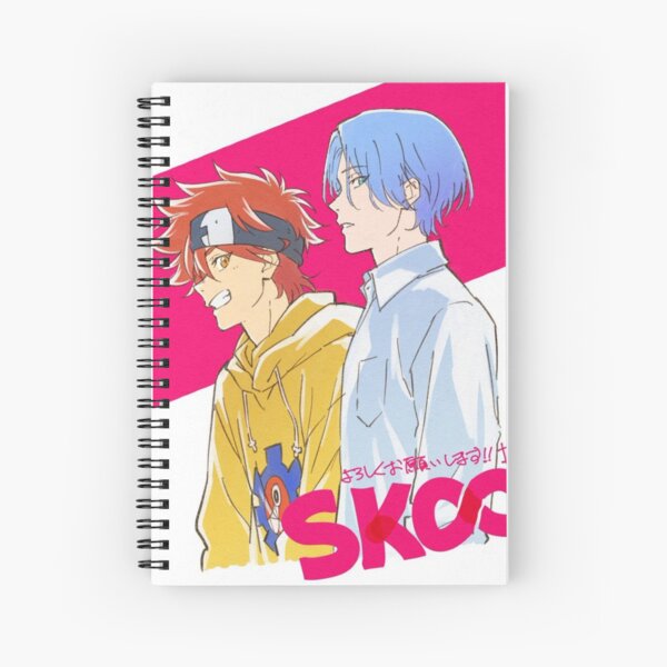 SK8 The Infinity Reki & Langa Spiral Notebook