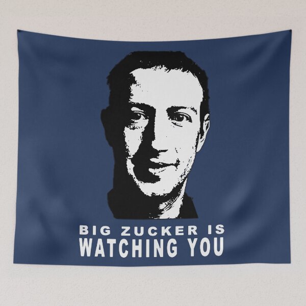 Item preview, Big Zucker Is Watching You designed and sold by jacobbudziak.
