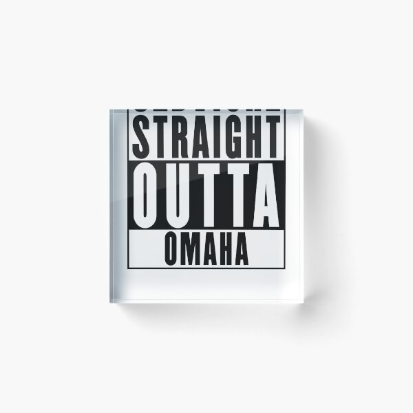 Item preview, Straight Outta Omaha designed and sold by RandomStuffShop.