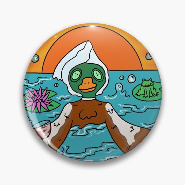 Item preview, Self-care Duckie designed and sold by PerpetualPanic.
