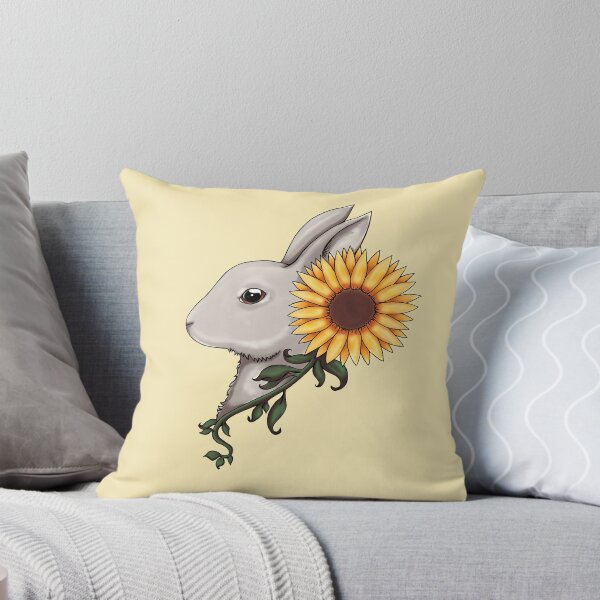 Item preview, Sunflower Bunny (color)  designed and sold by a-denham.