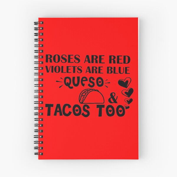 Item preview, Roses Are Red Violets Are Blue I Love Queso & Tacos Too - Funny Valentine Shirt For Taco Lover Funny Taco  Valentine Gifts designed and sold by 0umStore.