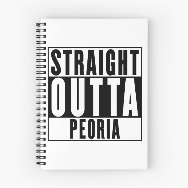Item preview, Straight Outta Peoria designed and sold by RandomStuffShop.